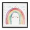 Stupell Industries Cute Smiling Rainbow Floating Frame, design by Creative Studio
